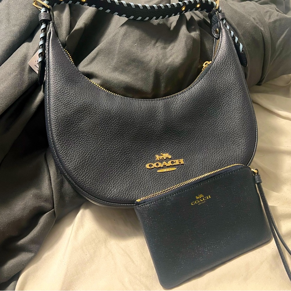 Coach Bailey Hobo with Whipstitch purse and wallet